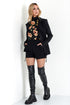 Shan Soie Mock neck silk blouse